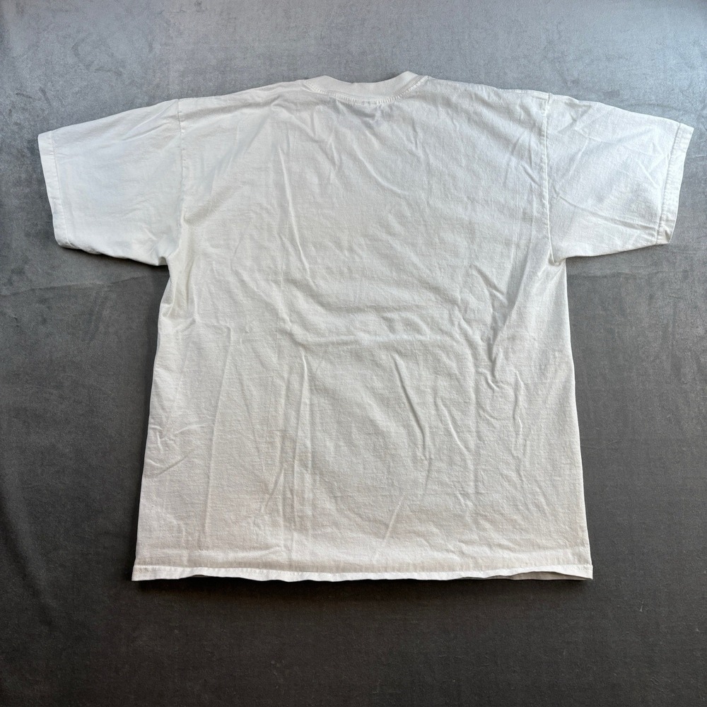 VTG‎ Budweiser Bud Light Bring It T Shirt White Men's XL - Picture 6 of 13